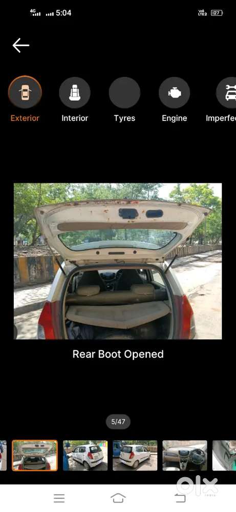 I 10 Car Cng +patrol Best Condition 2008 Model Power Windo