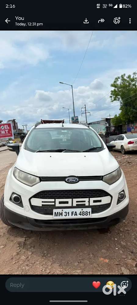 Ford Ecosport 2017 Diesel 92000 Km Driven