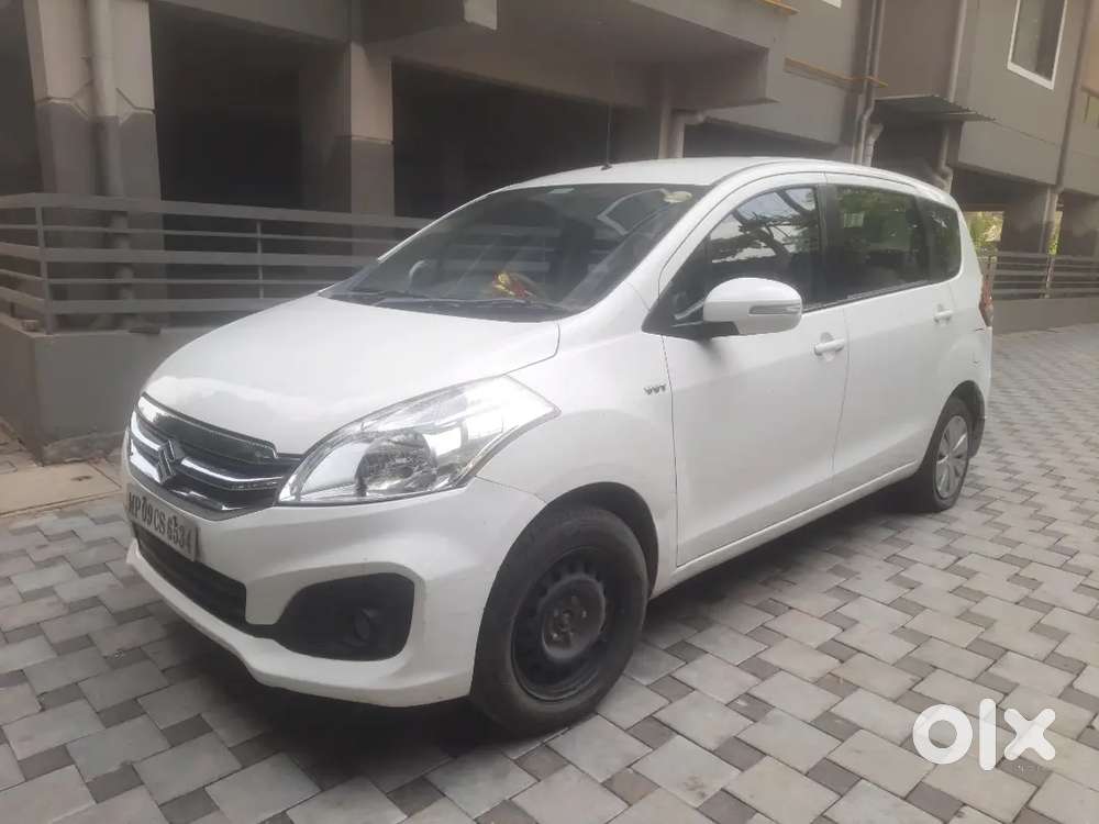 White Ertiga Petrol