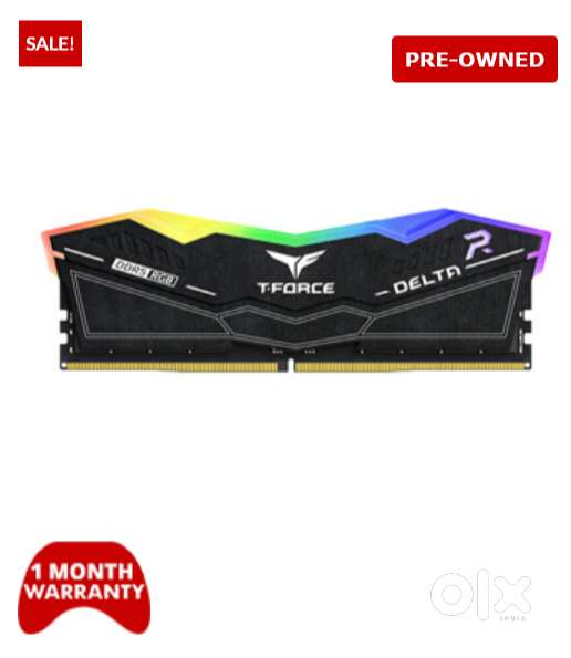 TeamGroup T-Force Delta RGB 32GB DDR5 5200MHz (FF3D532G5200HC40CBK)