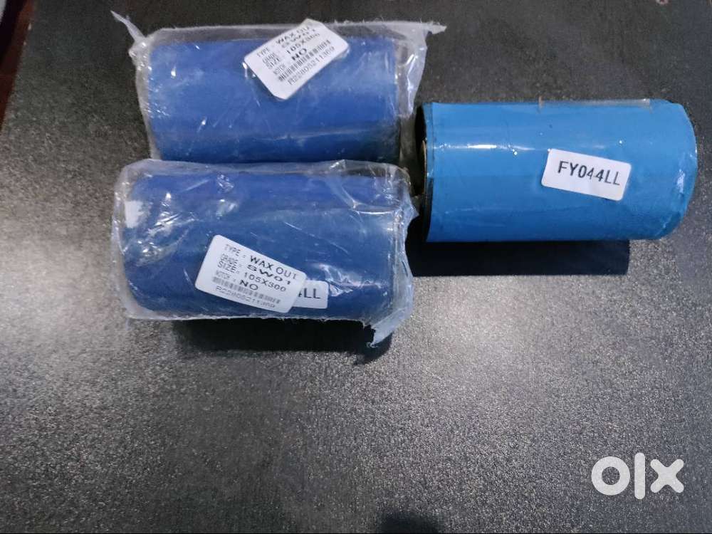 Wax Ribbon 105 X 300 Meters Thermal Transfer  Barcode Labels Ribbon