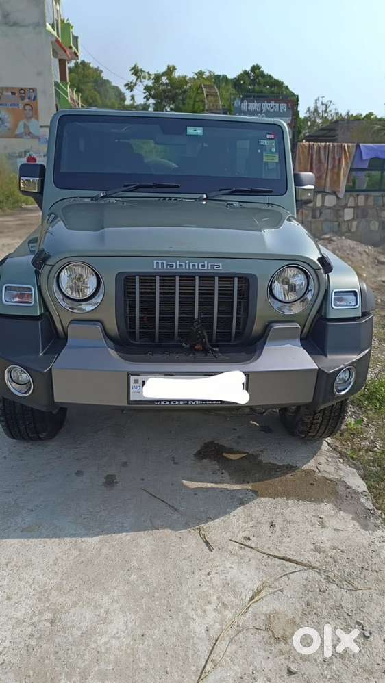 4x4 Thar Army Green Colour