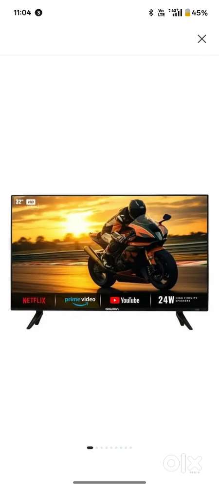 Salora smart TV 2 month old Bill Box ke sath