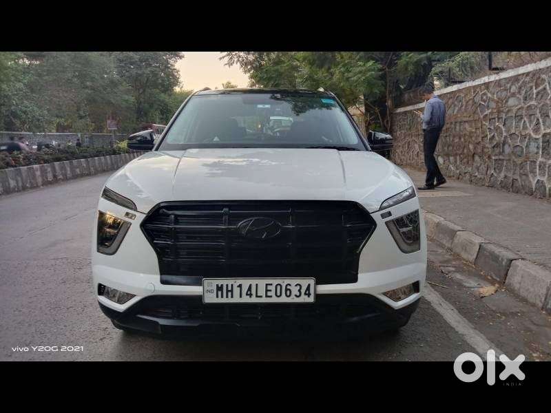 Hyundai Creta Sx (o) 1.5 Petrol Cvt Knight Dual Tone, 2023, Petrol