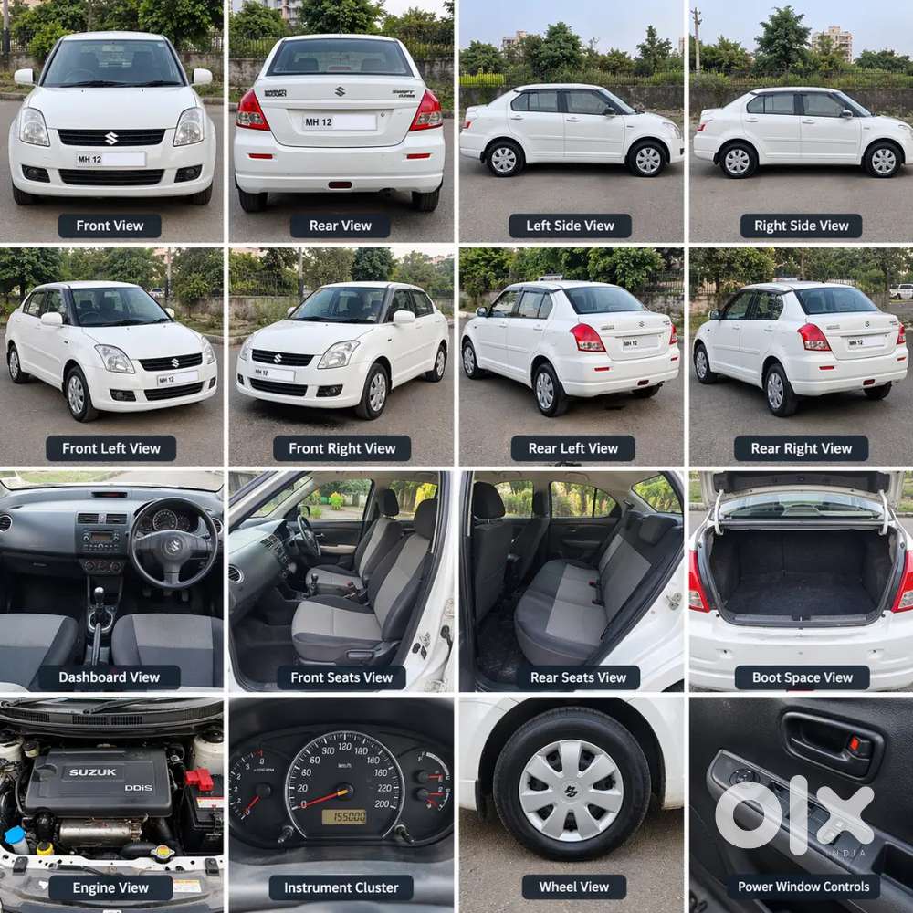 Swift Dzire 2011 Diesel Manual 3rd Owner