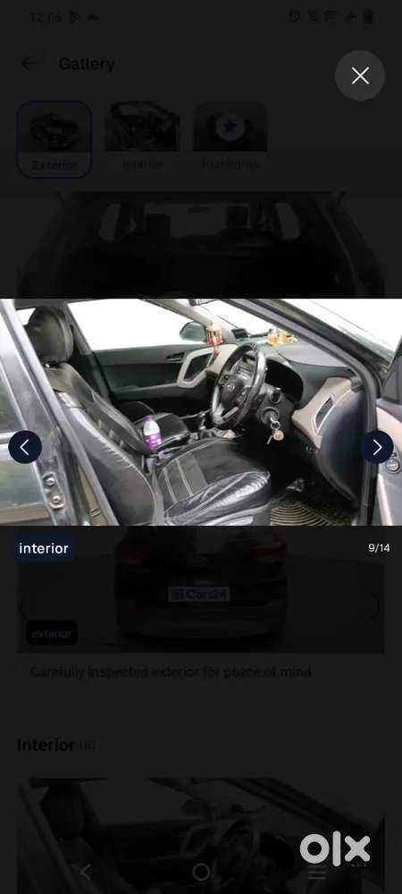 Hyundai Creta 1.6 Sx 2018 Lady Driven Gentle Handling