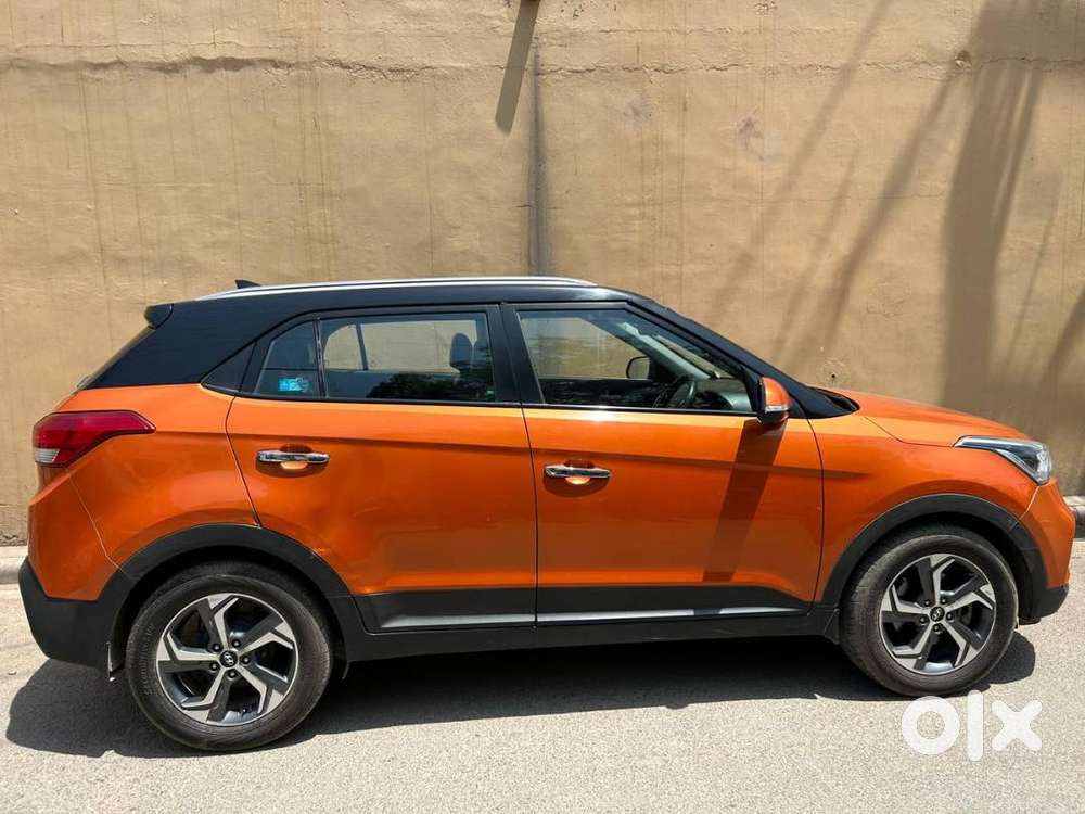 Creta Car Orange Color