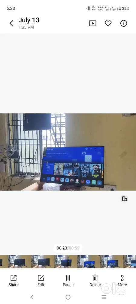55 inch sony smart Android frameless oled 4k price 25500