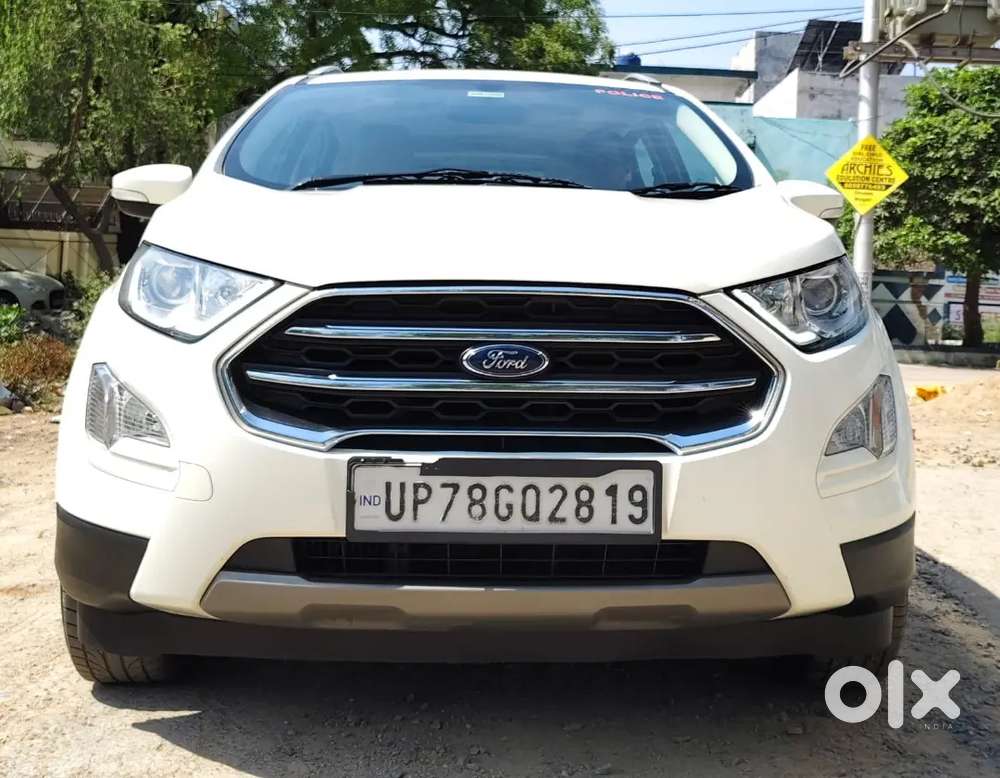 Ecosport Sunroof Top Model Diesel Showroom Condition Car
