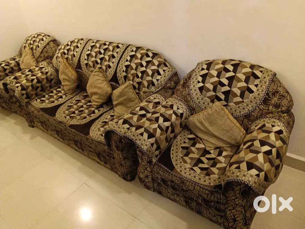 Golden Brown Sofa set