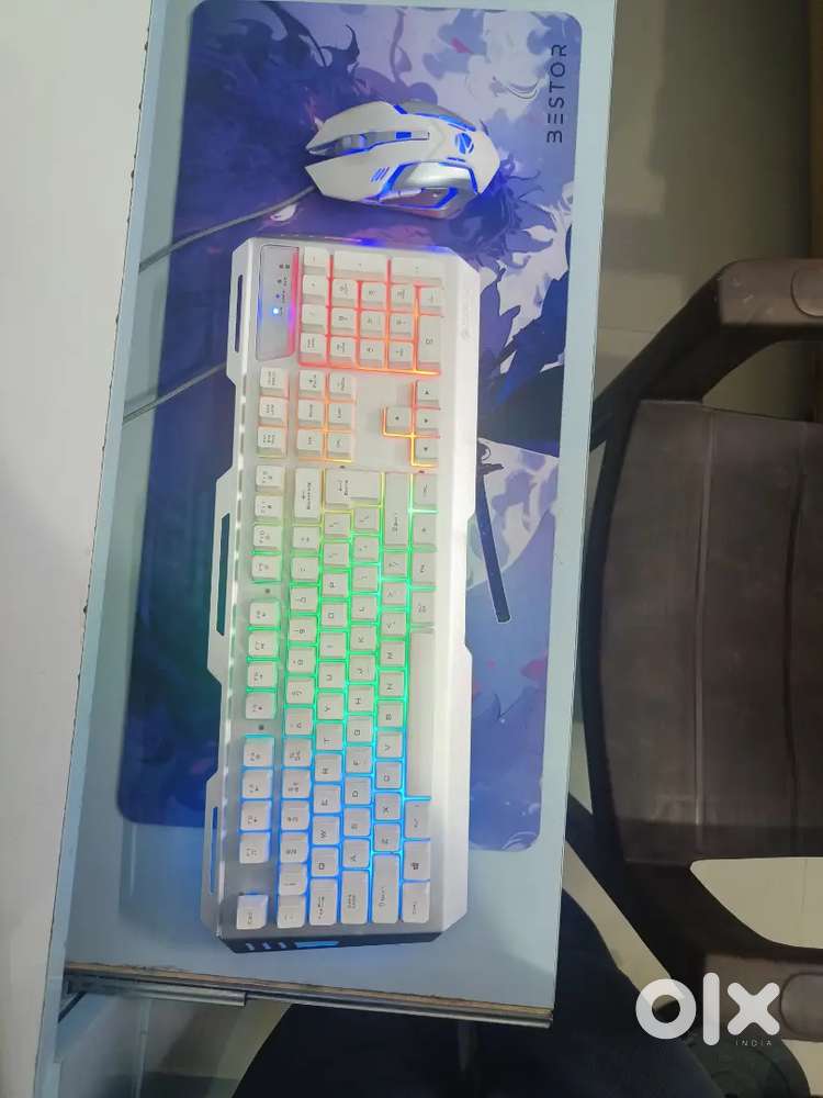Zeb Transformer Gaming Keyboard & Mouse Combo 6months old