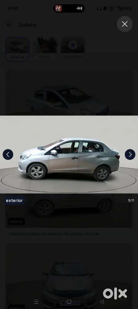 Honda Amaze 2018 Variant