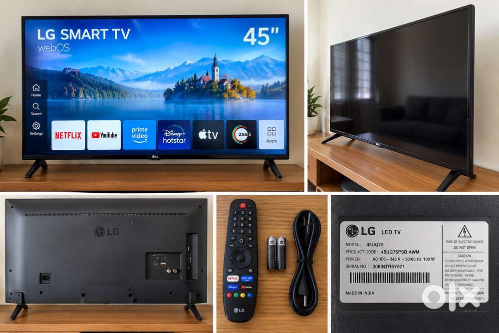 LG TV 45 inch 2026 March purchased