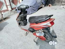 Olx cheap charging scooty