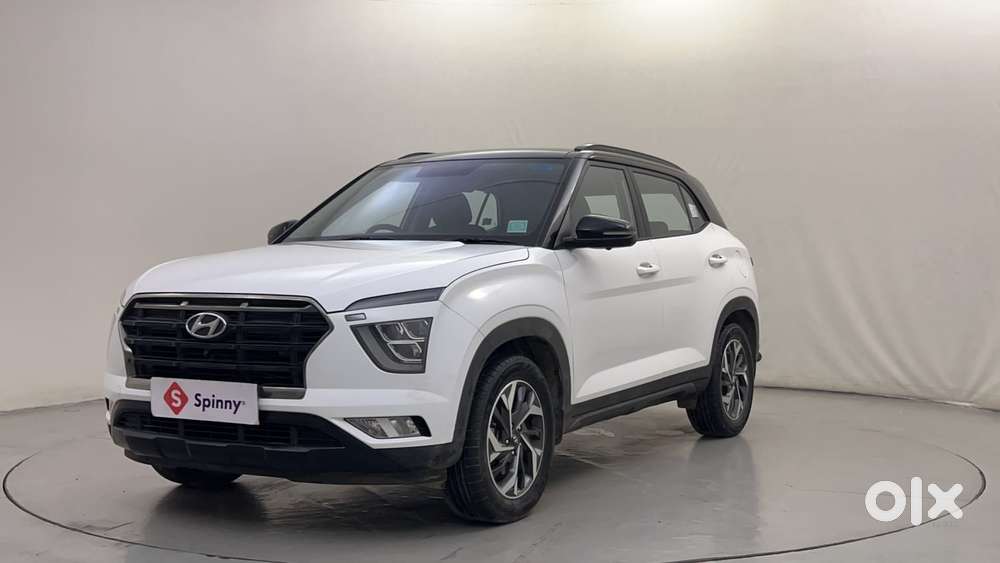 Hyundai Creta 1.4 Sx (o) Turbo Petrol Dct Dual Tone, 2022, Petrol