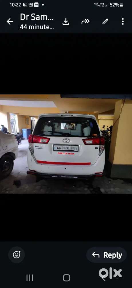 Toyota Innova Crysta 2022 Diesel 56666 Km Driven