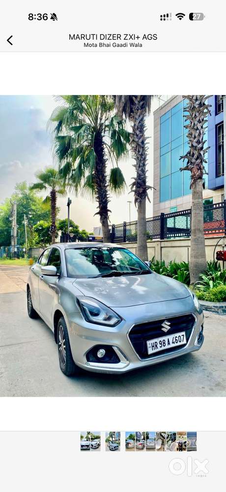 Maruti Suzuki Swift Dzire Amt Zxi Plus, 2021, Petrol