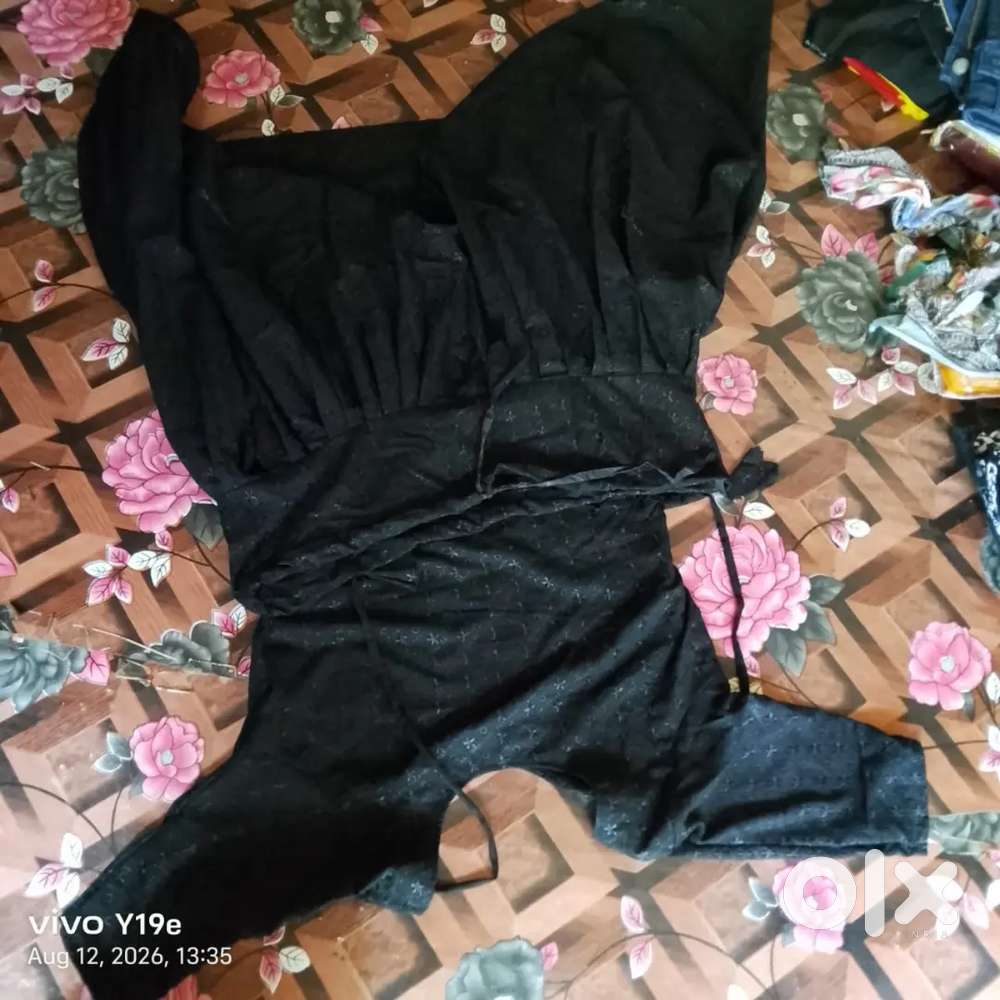 Black handmade salwar suit