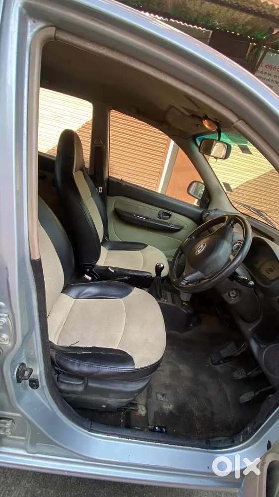 Hyundai Santro Xing 2011 Lpg 85000 Km Driven Silver Colour