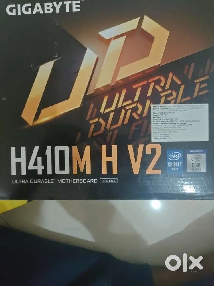 i3-10100F + H410M H V2 PC Parts Combo
