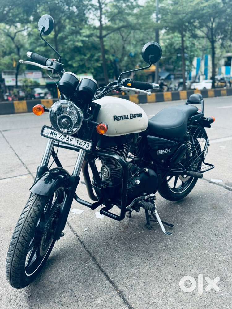 Bullet 350 Thunderbird 350x White Colour Royal Enfield Thunderbird