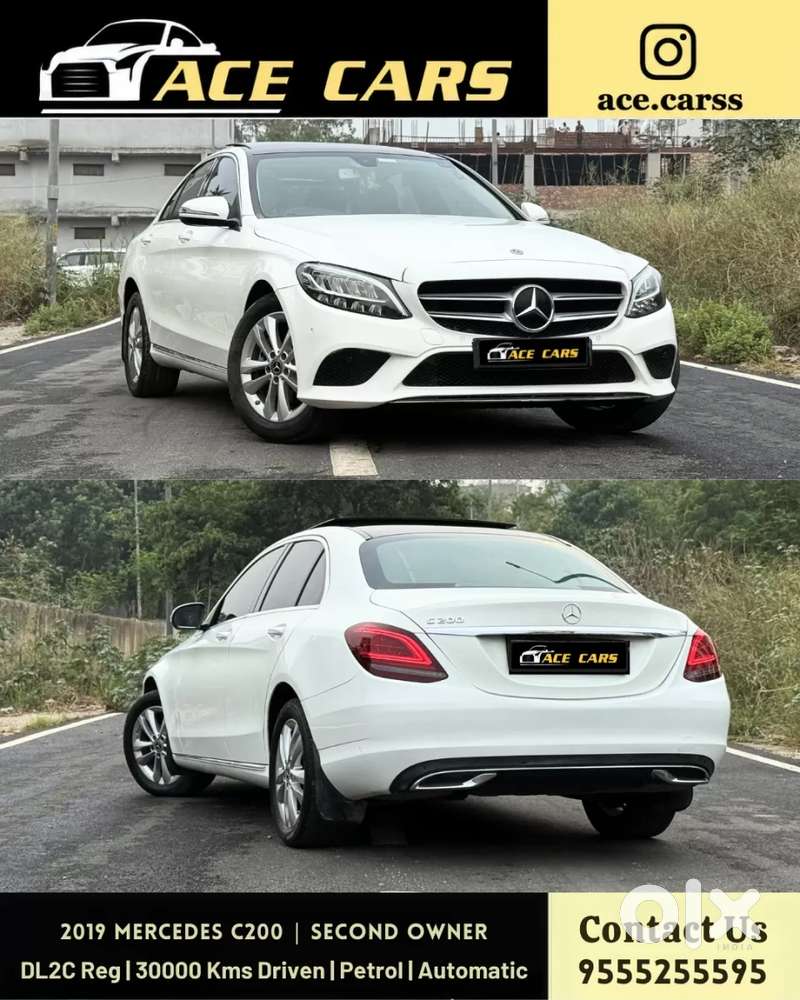 Mercedes-benz C-class C 200 Progressive, 2019, Petrol
