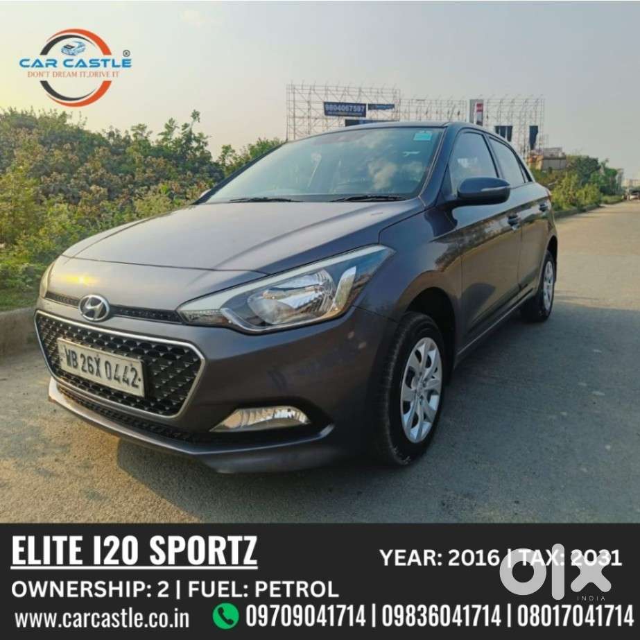 Hyundai Elite I20 Sportz (o) 1.2, 2016, Petrol
