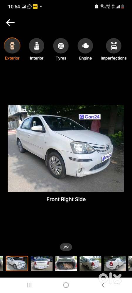 Toyota Etios 2013 Petrol 47000 Km Driven