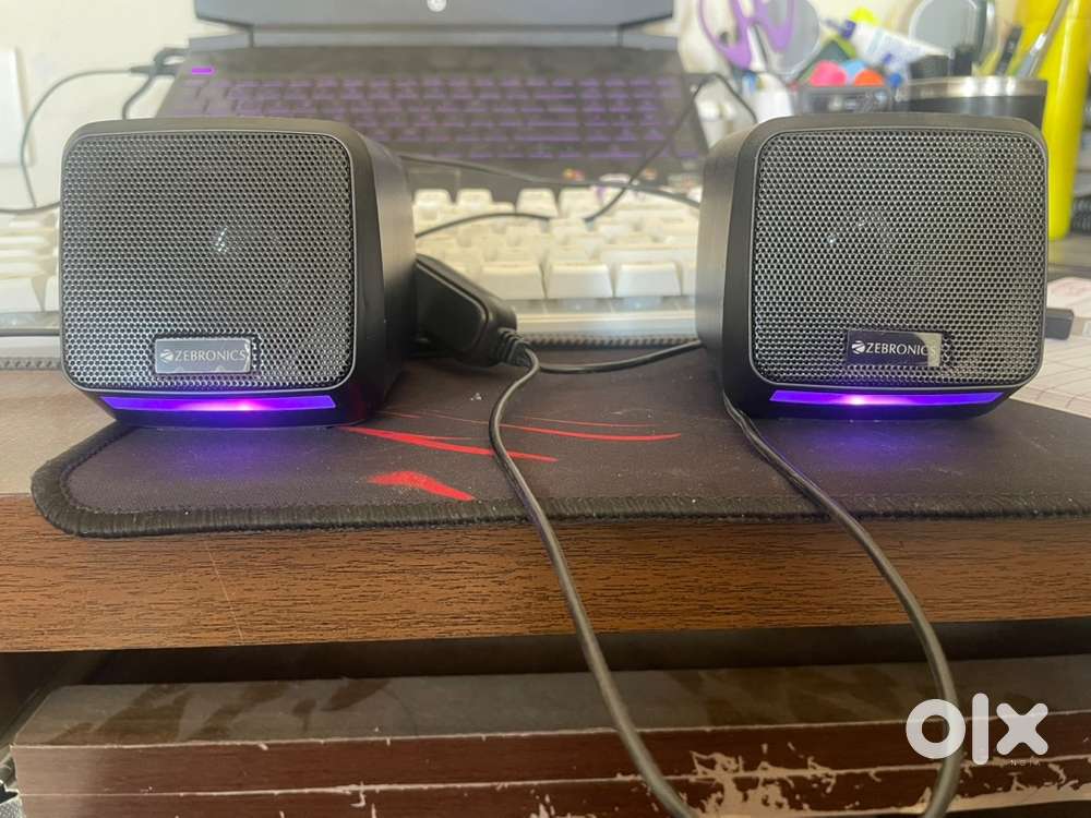 Zebronics computer speakers (8 watts)