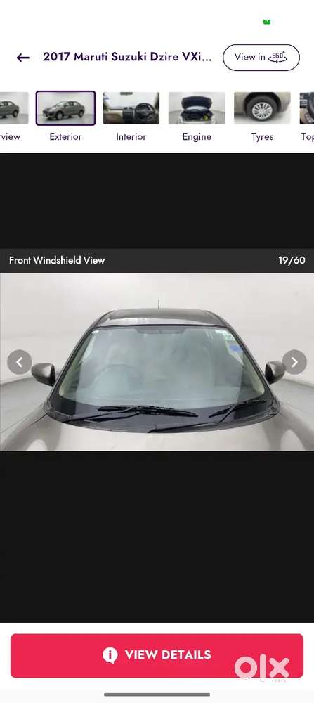 Maruti Suzuki Dzire 2017 Petrol 58500 Km Driven