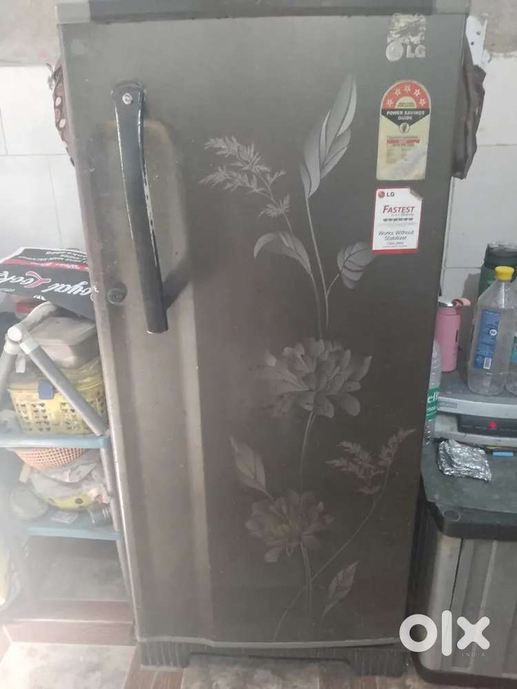 Fridge silver colour