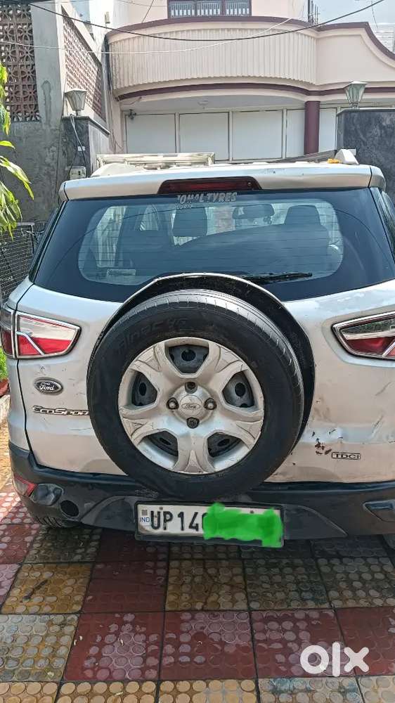 Ford Ecosport 2015 Model Silver Color