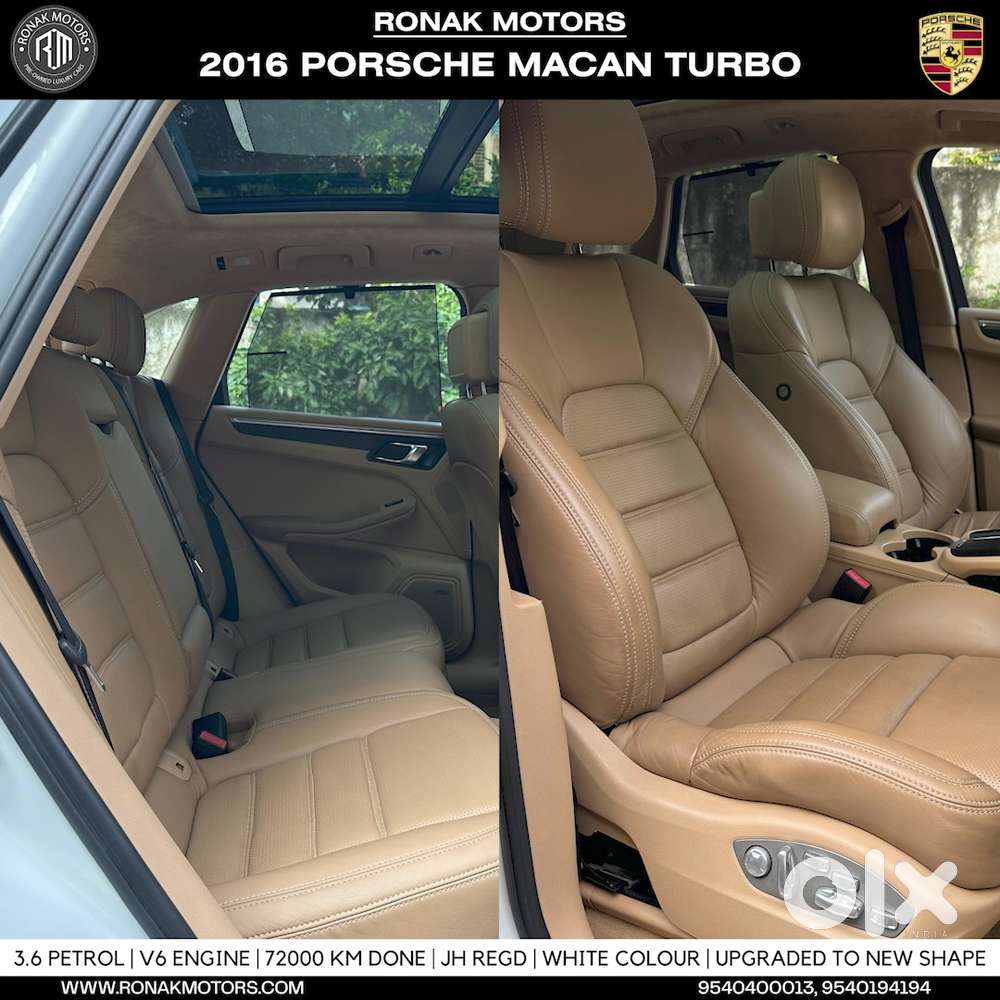 Porsche Macan Turbo, 2016, Petrol