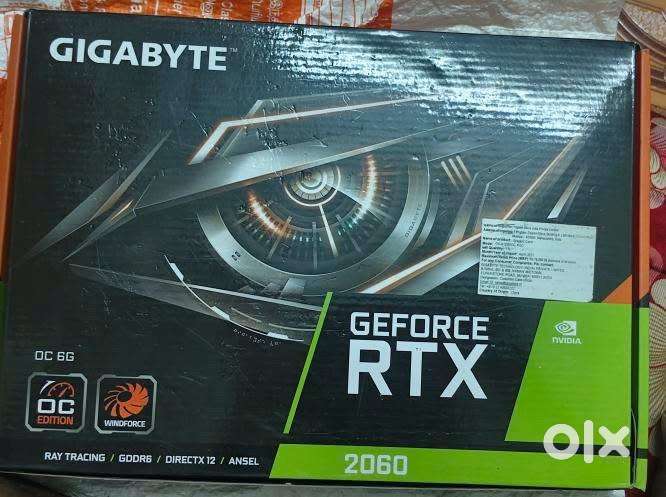 Rtx 2060 graphics card & Msi motherboard - Computer Accessories