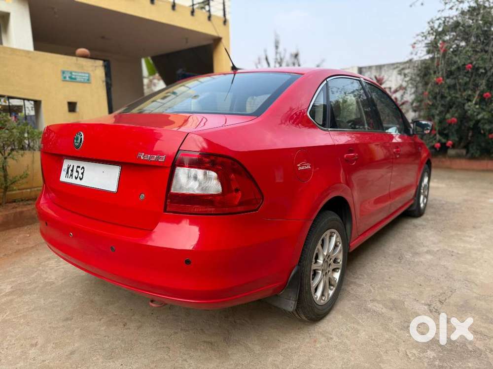 Skoda Rapid Diesel  Excellent Condition  Red Beast  Alloy Wheels