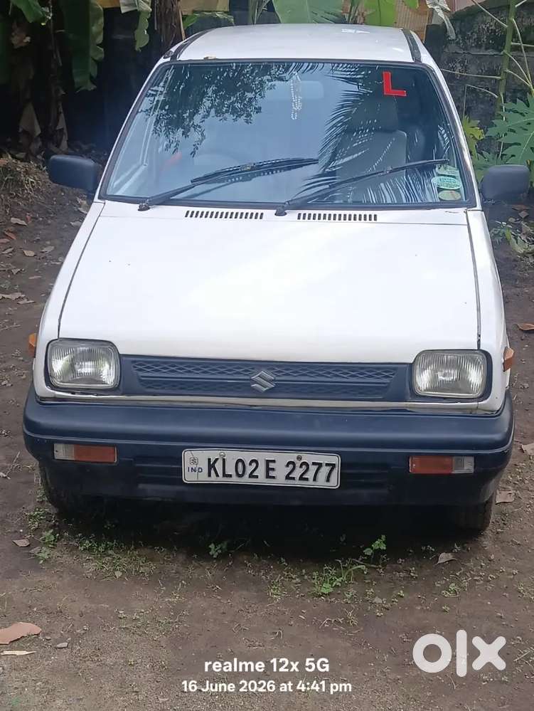 I'm Selling My Maruti 800 Now That I've Learned To Drive.