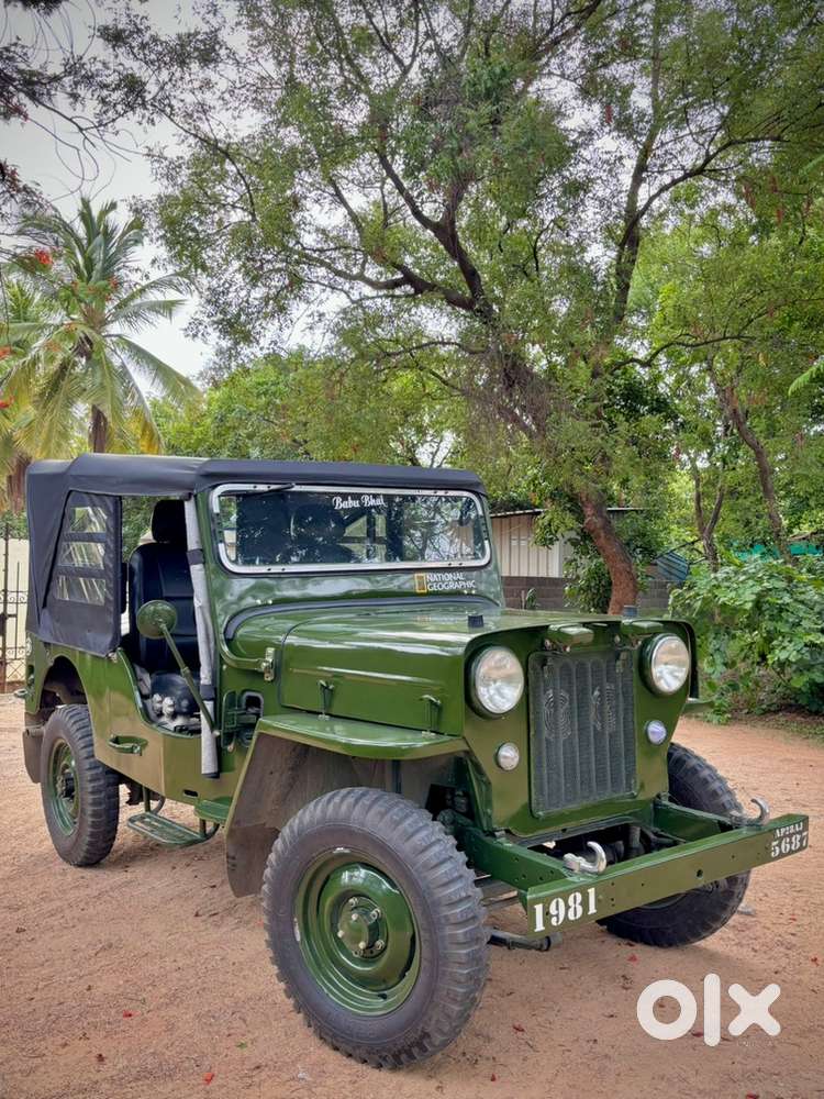 Mahindra Jeep Cj 3b 1981