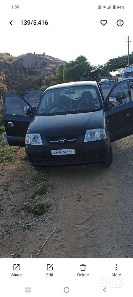 Hyundai Santro 2007 Petrol 77000 Km Driven