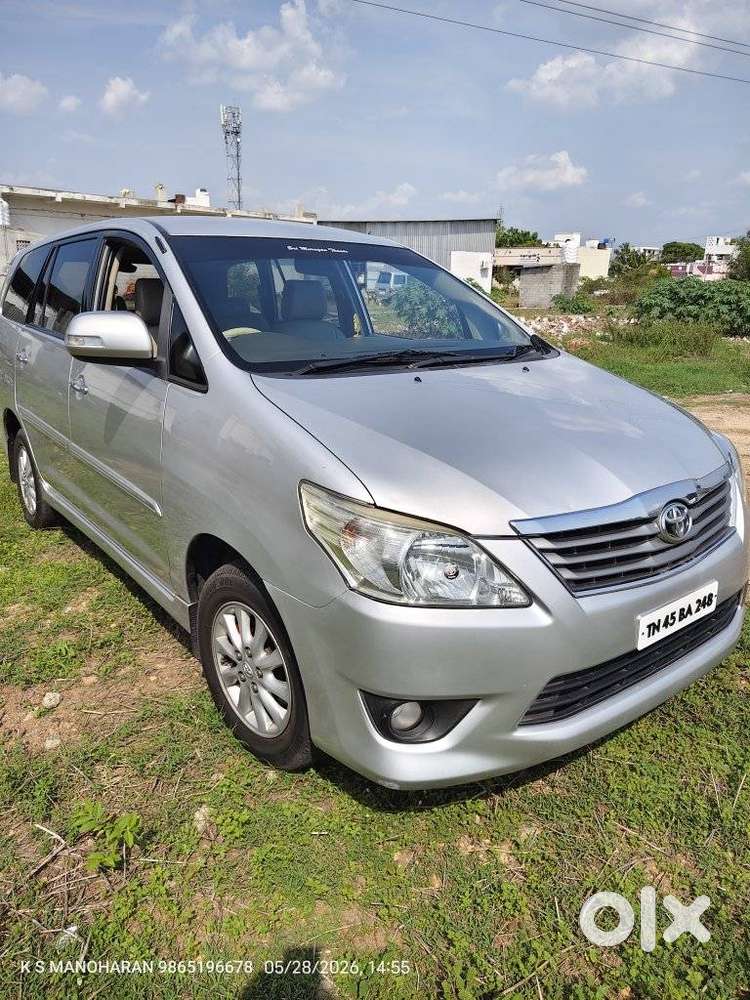 Toyota Innova 2.5 Vx 8 Str, 2012, Diesel