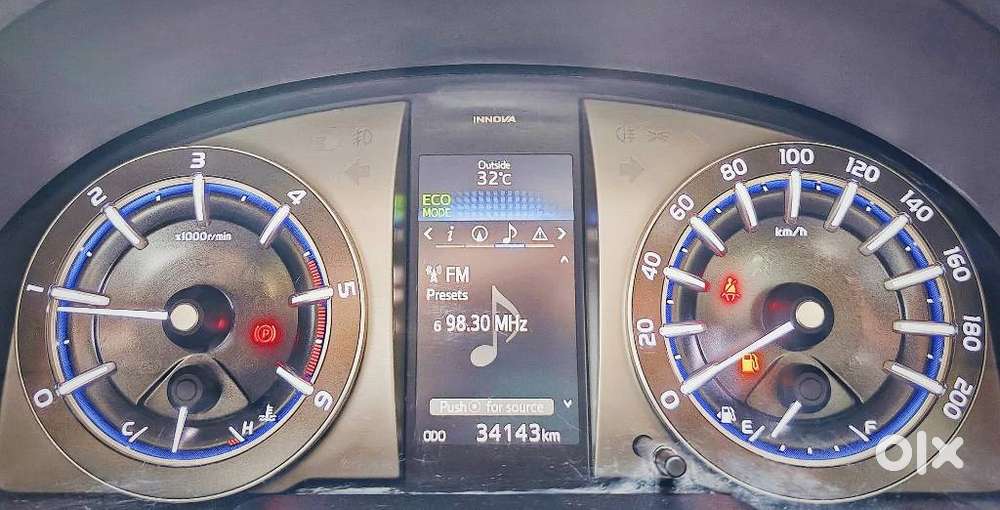 Toyota Innova Crysta 2.4 Z 7 Str, 2018, Diesel