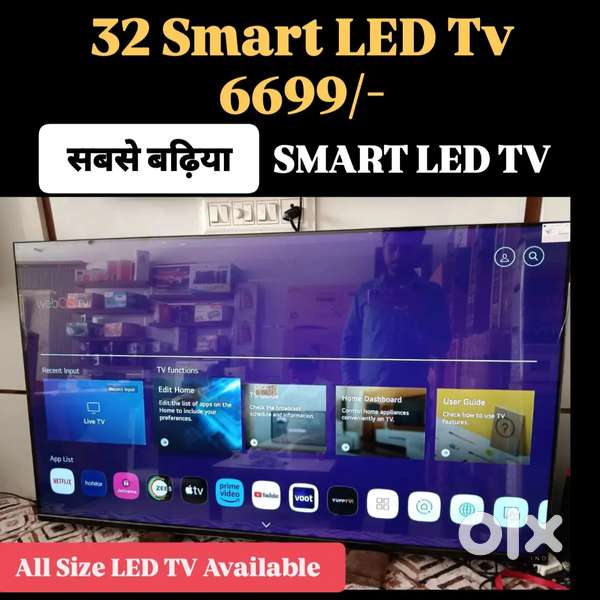 32 Smart LED TV // 2 Year Full Replacement Guarantee Bill