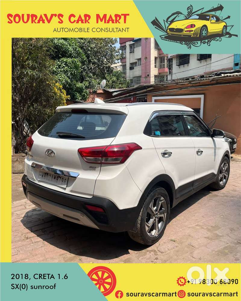 Hyundai Creta 1.6 Sx Plus, 2018, Petrol