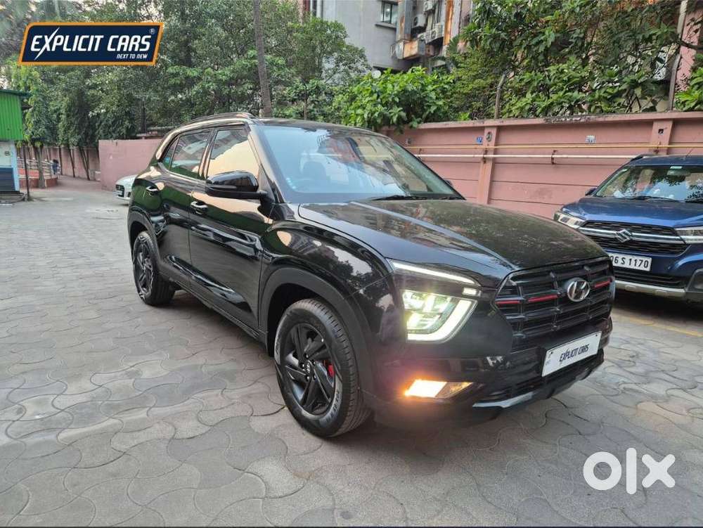 Hyundai Creta 1.5 S Plus Knight Petrol, 2023, Petrol