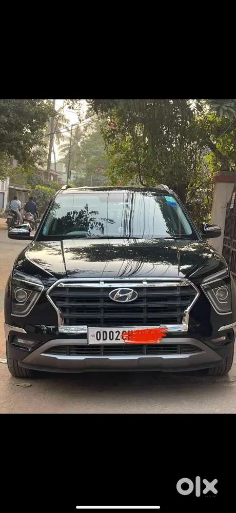 Black Hyundai Creta Petrol 2023 In A Very New Condition