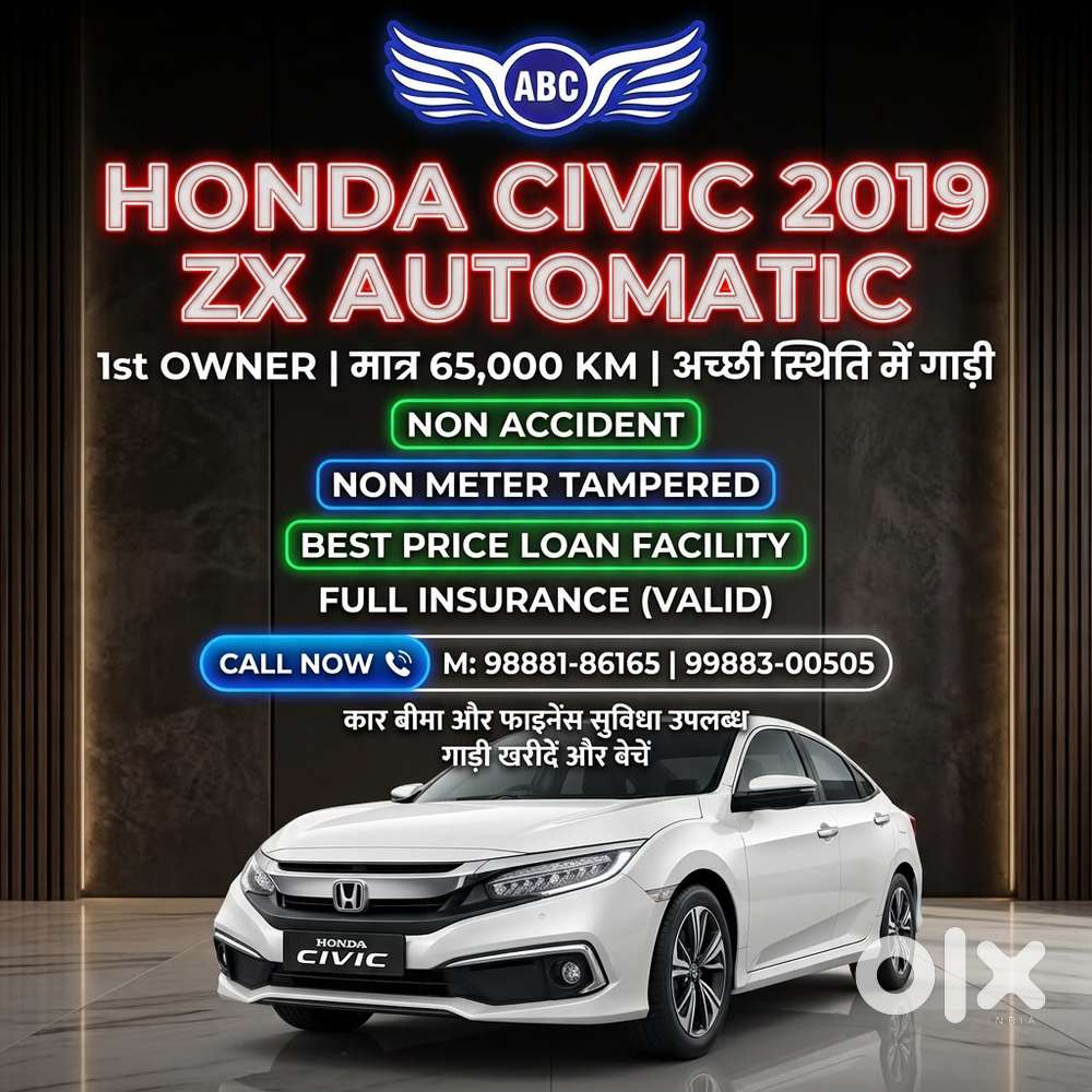 Honda Civic Zx, 2019, Petrol