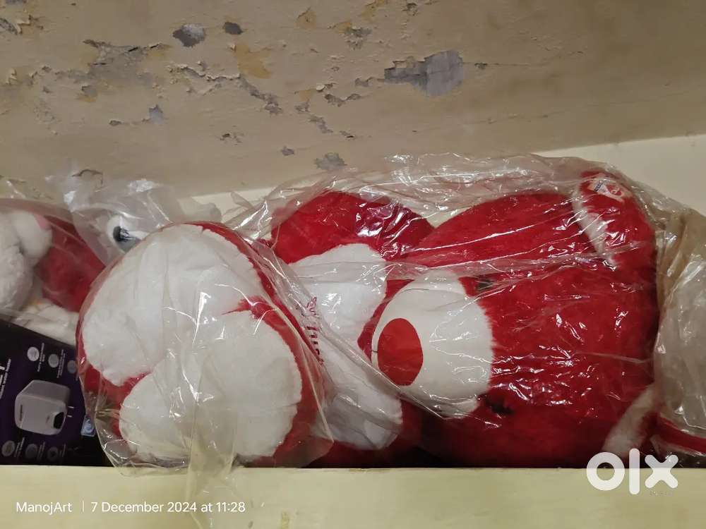 Toy big bear Red