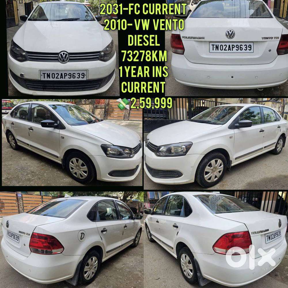 Volkswagen Vento 2013-2015 1.5 Tdi Trendline, 2010, Diesel