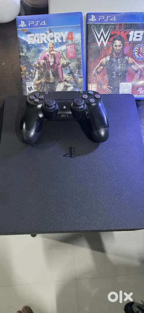 Ps 4 Playstation 4 Slim version 1 orignal controller and games