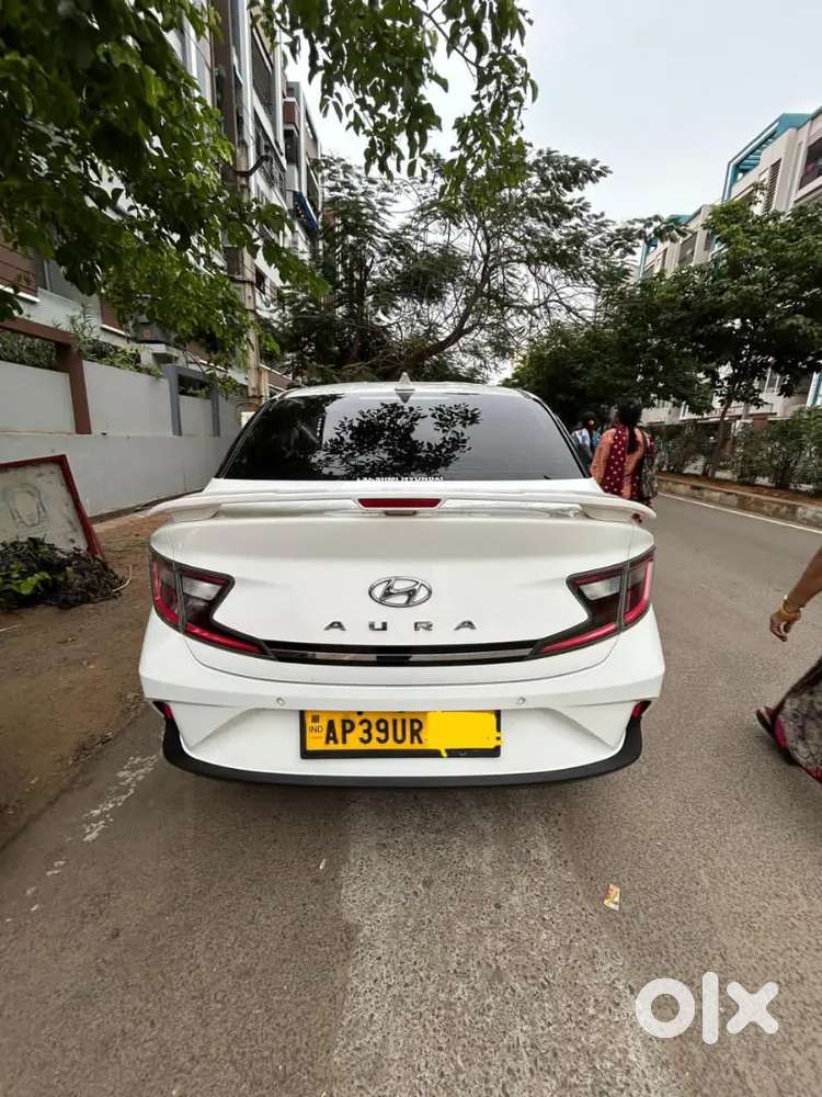 Hyundai Aura 2022 Petrol Well Maintained Full Showroom Track