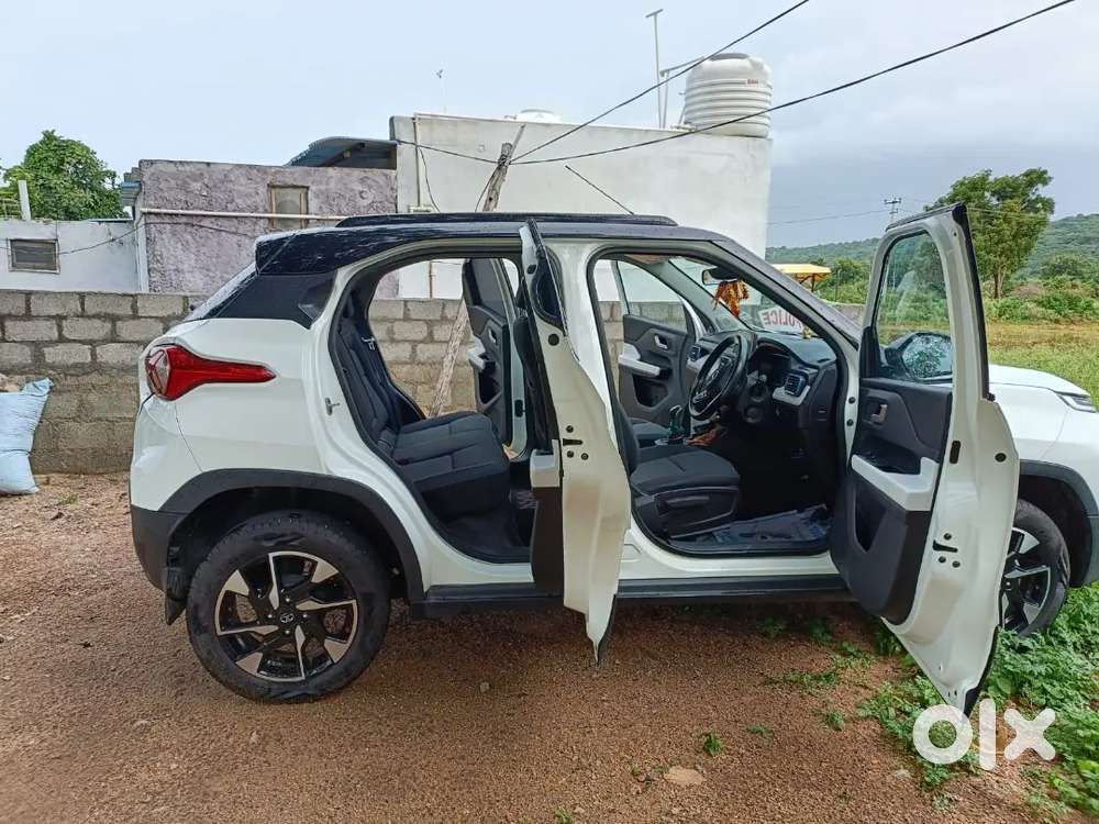 Tata Punch White Dual Tone White Colour 2023 June Model